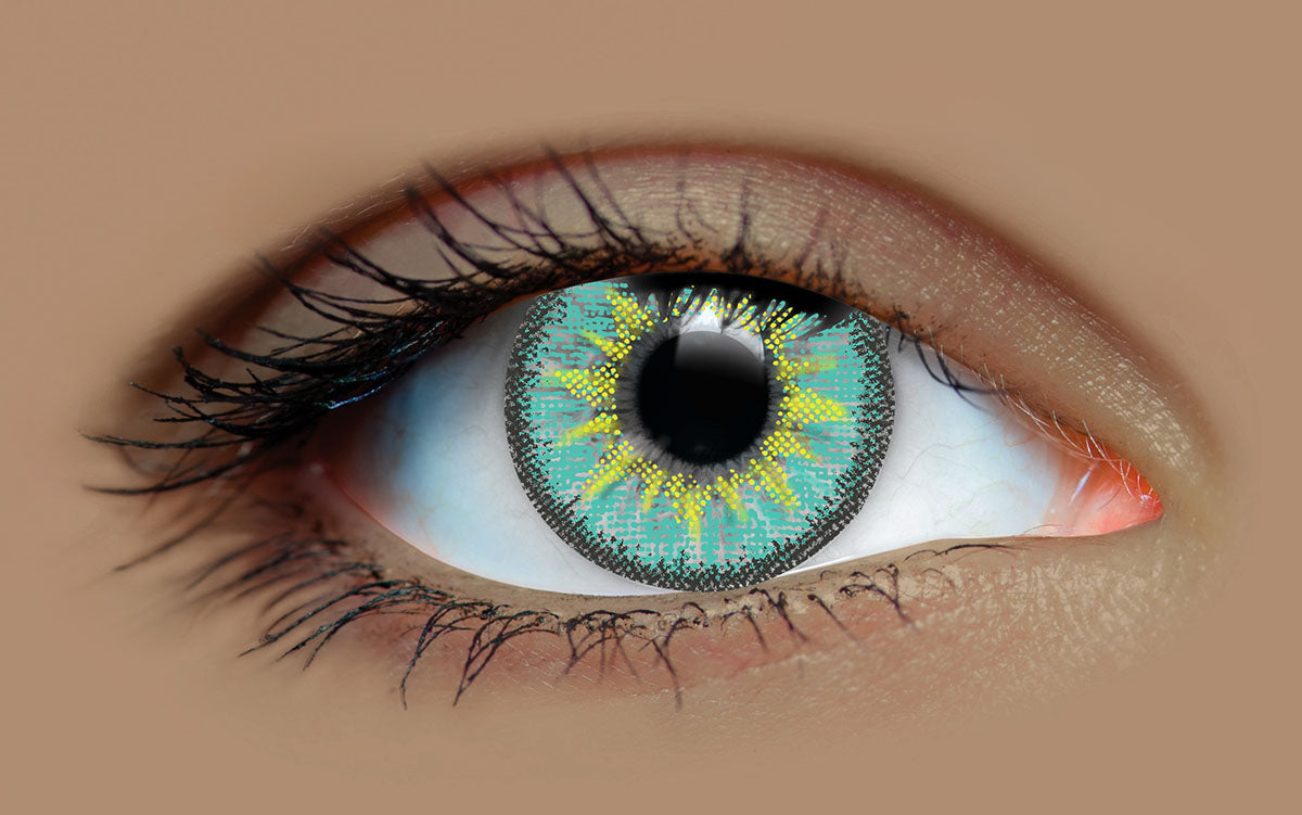 Allure Turquoise Natural Contact Lenses