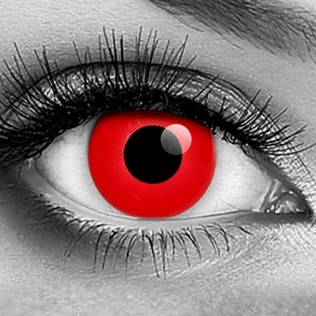 Red Vampire Theatrical Contact Lenses