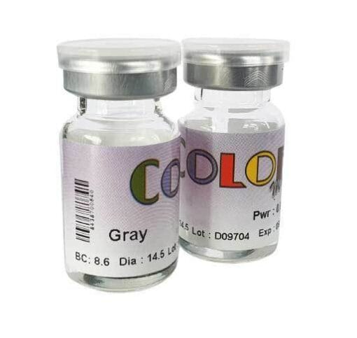 Color Max Grey Contact Lenses