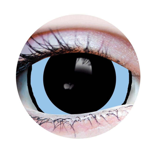 Acid 3 Big Pupil Blue Contacts