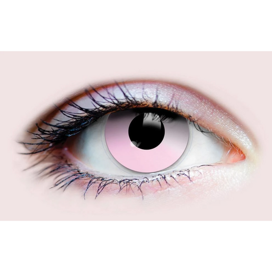 Cotton Candy Pink Theatrical Contact Lenses