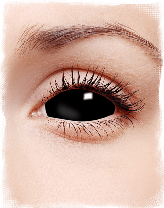 Black Sclera Theatrical Contact Lens